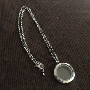 SHD medium Silver Locket Brand New